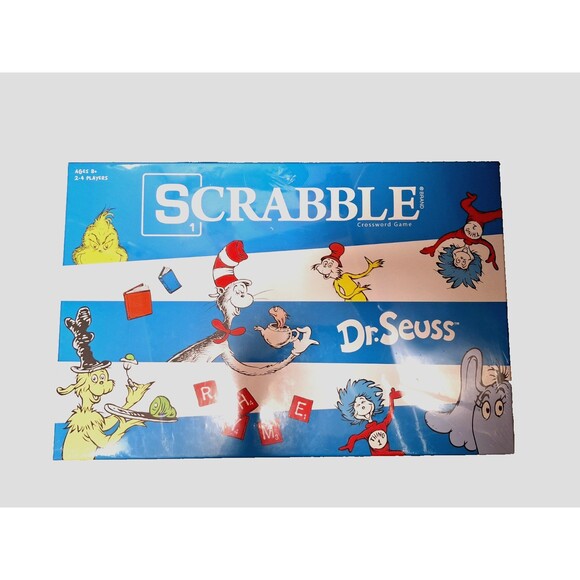 USAOPOLY Scrabble Dr. Seuss Board Game - Picture 1 of 5